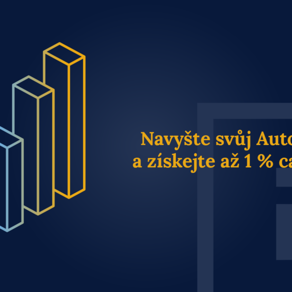 Navyšte svůj Autoinvest a získejte až 1 % cashback