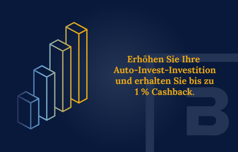 Erhöhen Sie Ihren Autoinvest und erhalten Sie bis zu 1 % Cashback